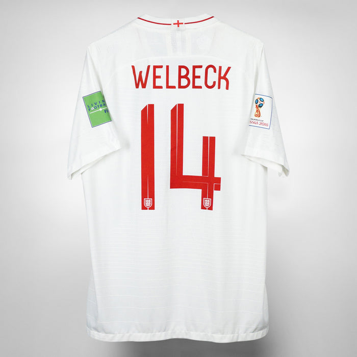 2018-2019 England Nike Player Spec Home Shirt #14 Welbeck
