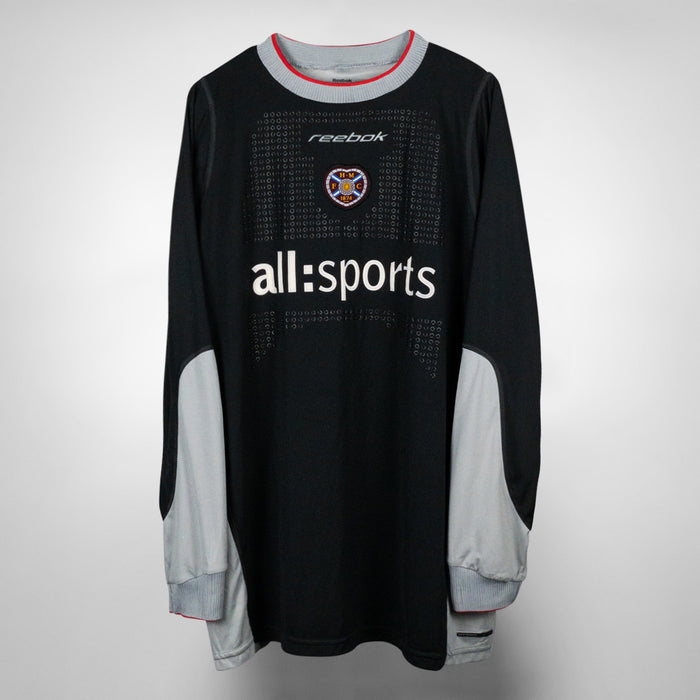 2002-2003 Heart of Midlothian Reebok Goalkeeper Shirt