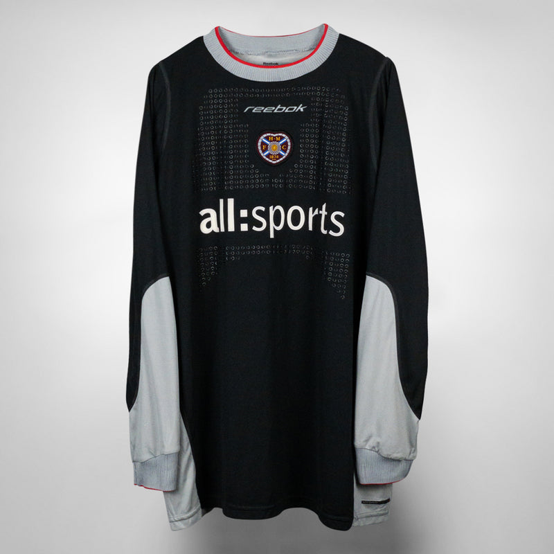 2002-2003 Heart of Midlothian Reebok Goalkeeper Shirt