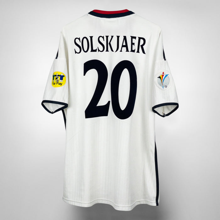 2000-2001 Norway Umbro Away Shirt #20 Solskjaer