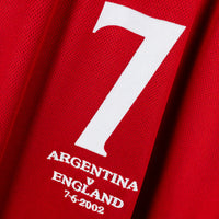2002-2004 England Umbro Home Shirt #7 David Beckham