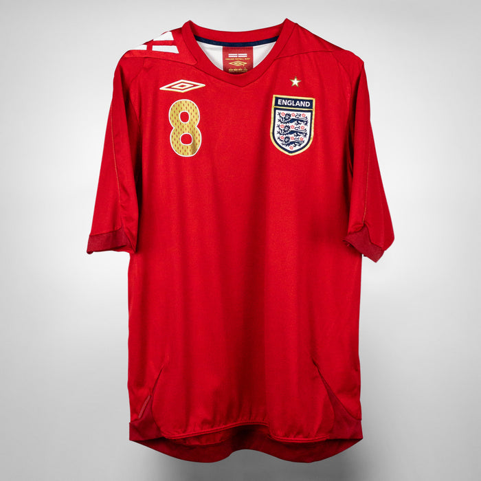 2006-2008 England Umbro Away Shirt #8 Frank Lampard