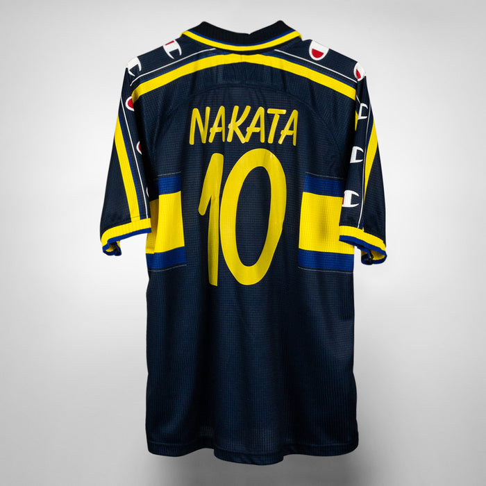 1999-2000 Parma Champion Away Shirt #10 Hidetoshi Nakata