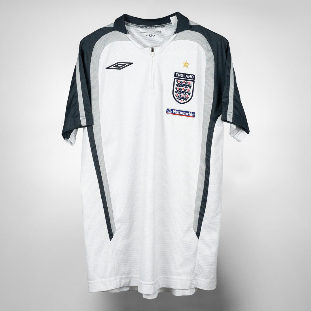 2004-2005 England Umbro Training Shirt