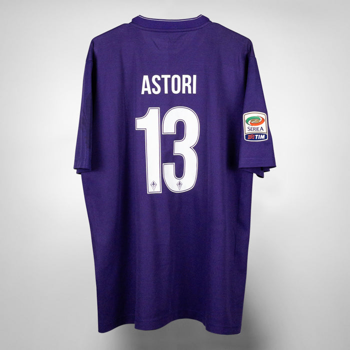 2015-2016 AC Fiorentina Le Coq Sportif Home Shirt #13 Astori