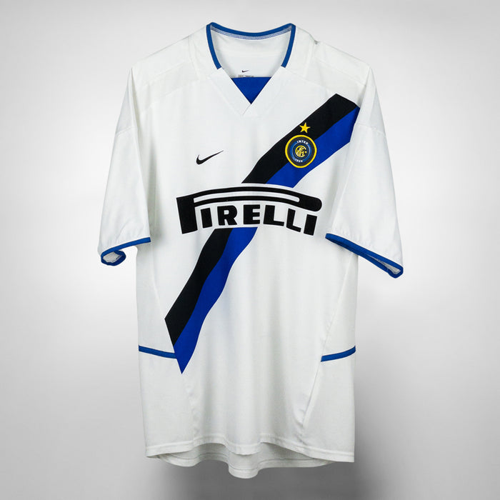 2002-2003 Inter Milan Nike Away Shirt #20 Alvaro Recoba