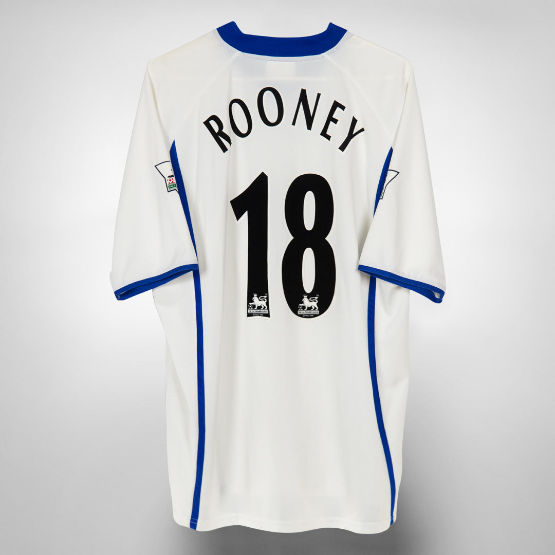 2002-2003 Everton Puma Away Shirt #18 Wayne Rooney
