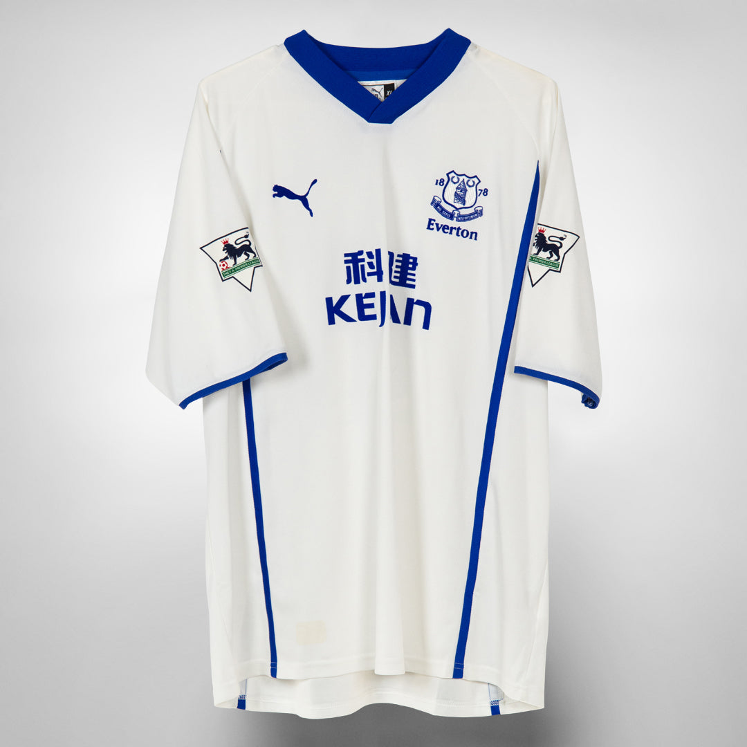 2002-2003 Everton Puma Away Shirt #18 Wayne Rooney