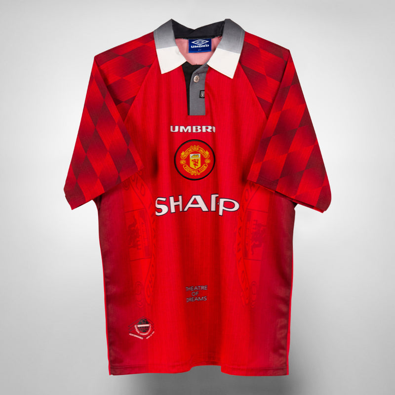 1996-1998 Manchester United Umbro Home Shirt #7 Eric Cantona