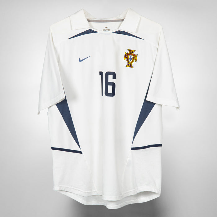 2003 Portugal Nike Away Shirt #16 Cristiano Ronaldo