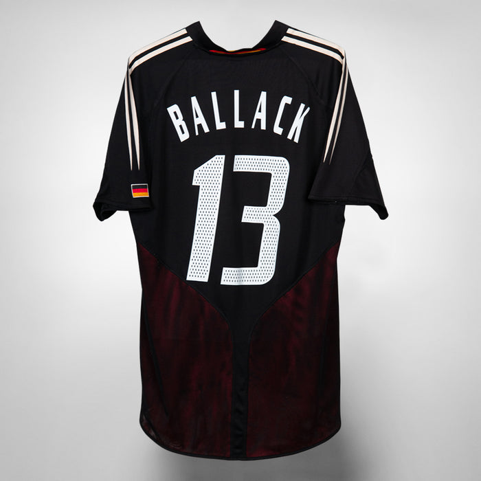 2004-2005 Germany Adidas Third Shirt #13 Michael Ballack