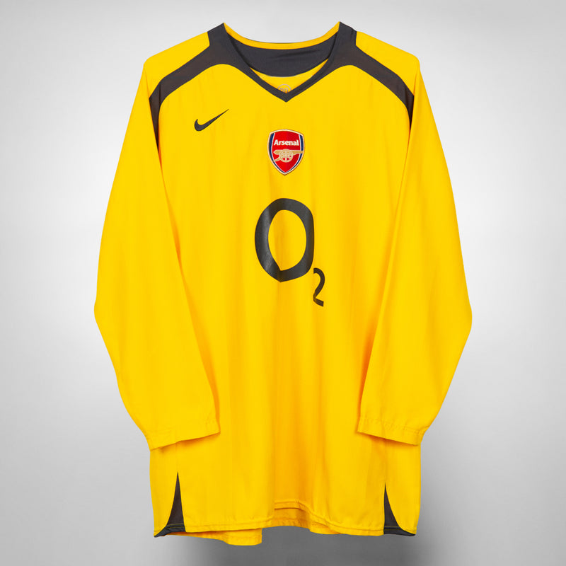 2005-2006 Arsenal Nike Away Shirt #14 Thierry Henry