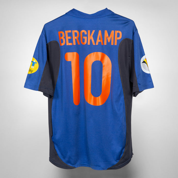 2000-2002 Netherlands Nike Away Shirt #10 Dennis Bergkamp