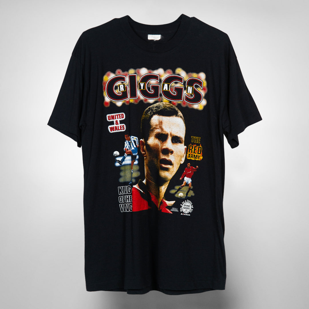 1994-1995 Ryan Giggs Manchester United Bootleg T-Shirt