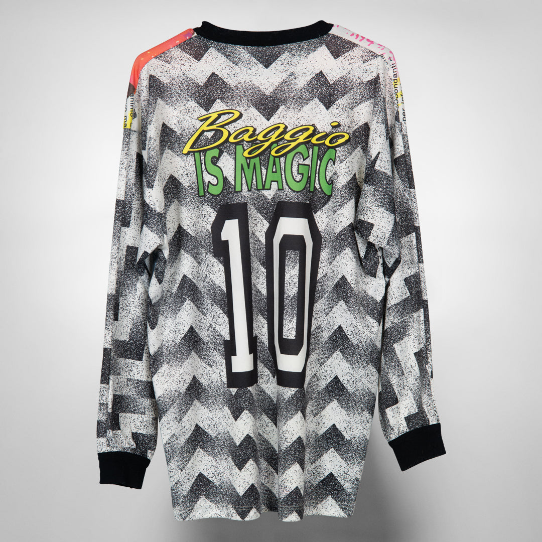 1992-1994 Roberto Baggio Juventus Bootleg Long Sleeve Shirt