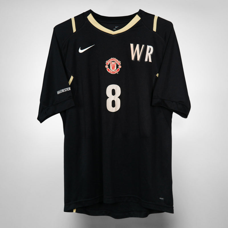 2006-2007 Manchester United Nike Training Shirt #8 Wayne Rooney