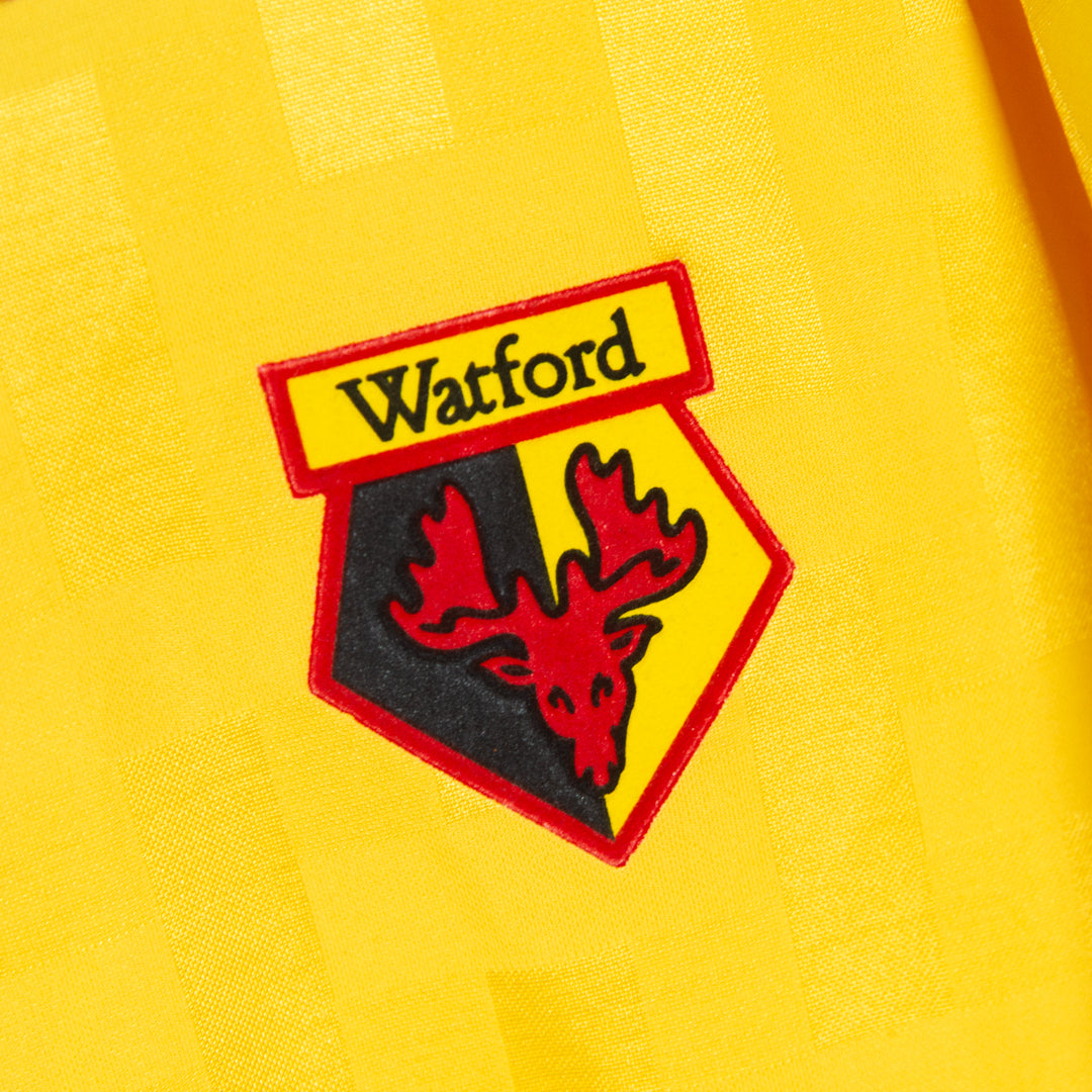 1989-1991 Watford Umbro Home Shirt