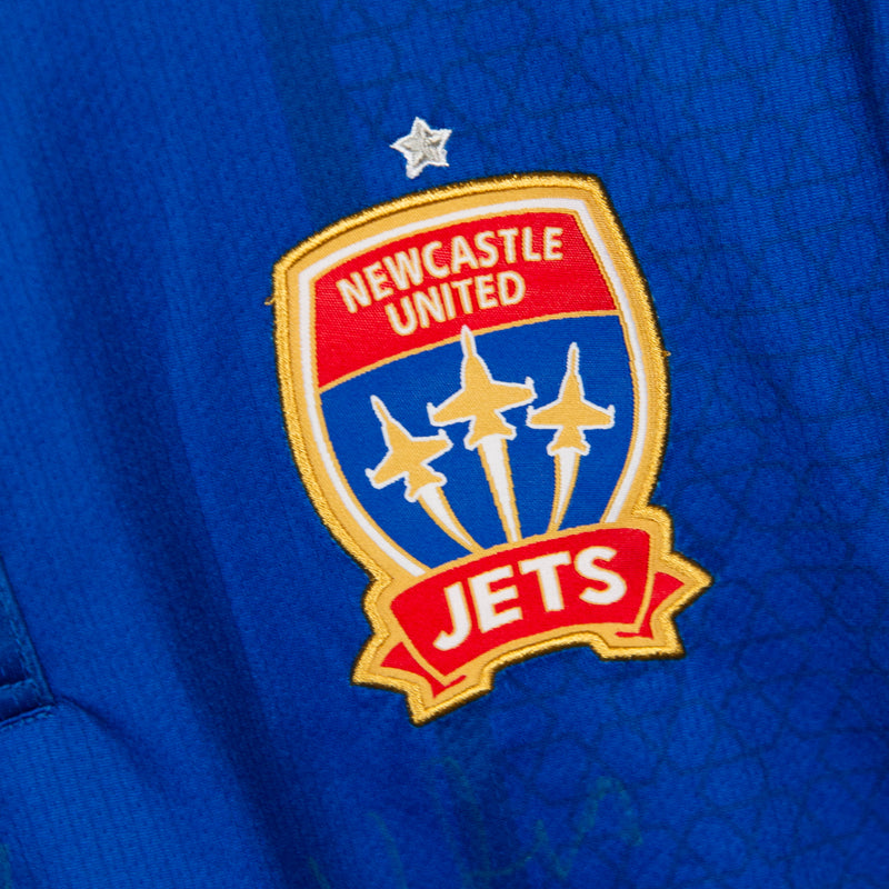 2018-2019 Newcastle Jets Viva Home Shirt (Signed)