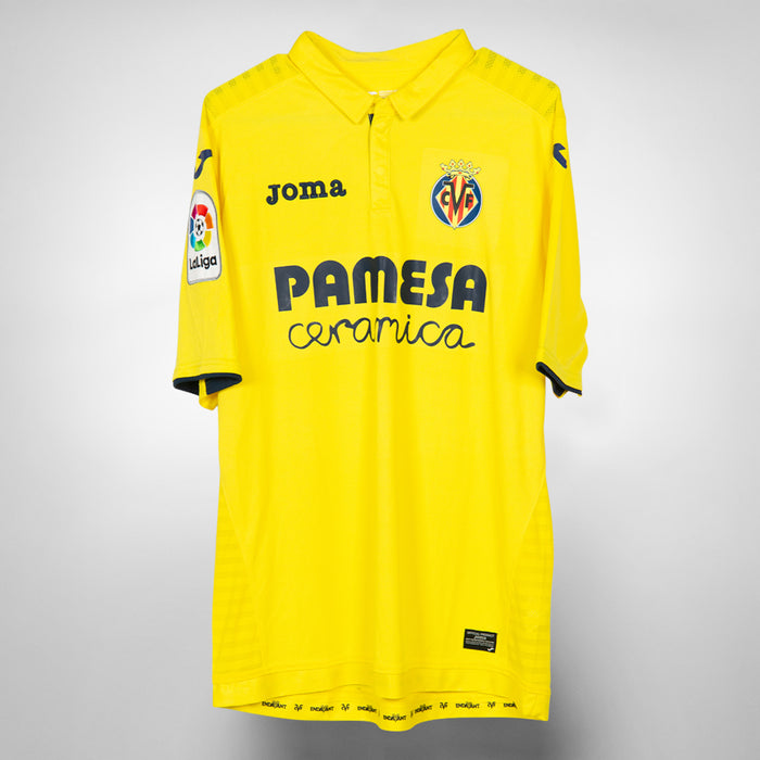 2017-2018 Villareal Joma Home Shirt