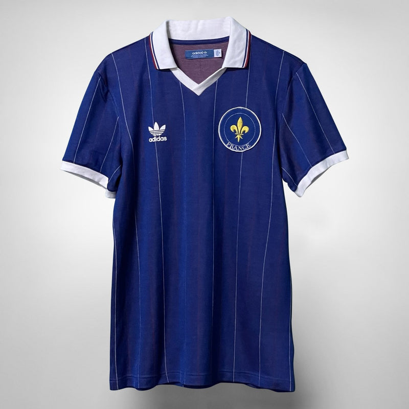 1982 France Adidas Originals Modern Reproduction Shirt - Marketplace