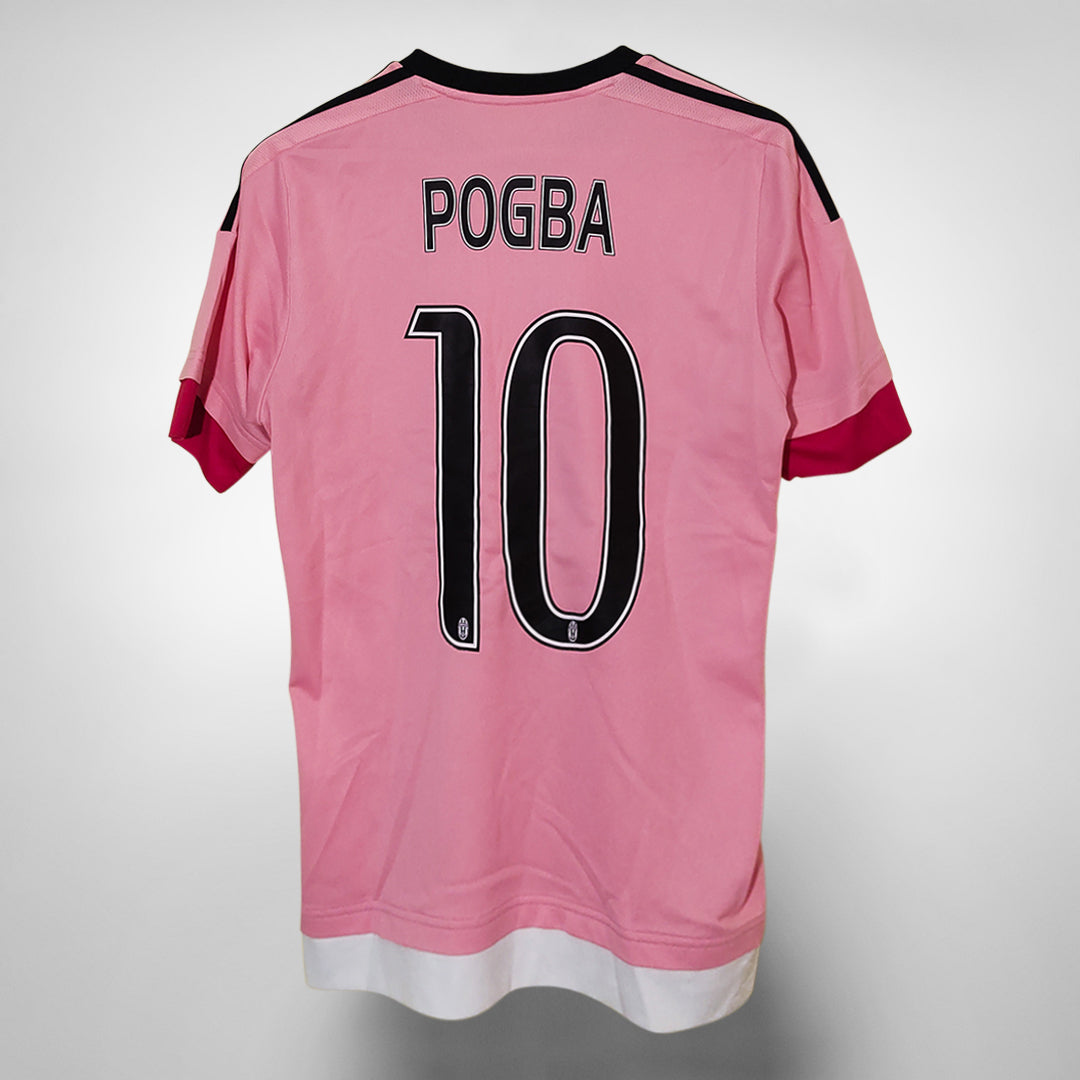 2015-2016 Juventus Adidas Away Shirt #10 Paul Pogba - Marketplace
