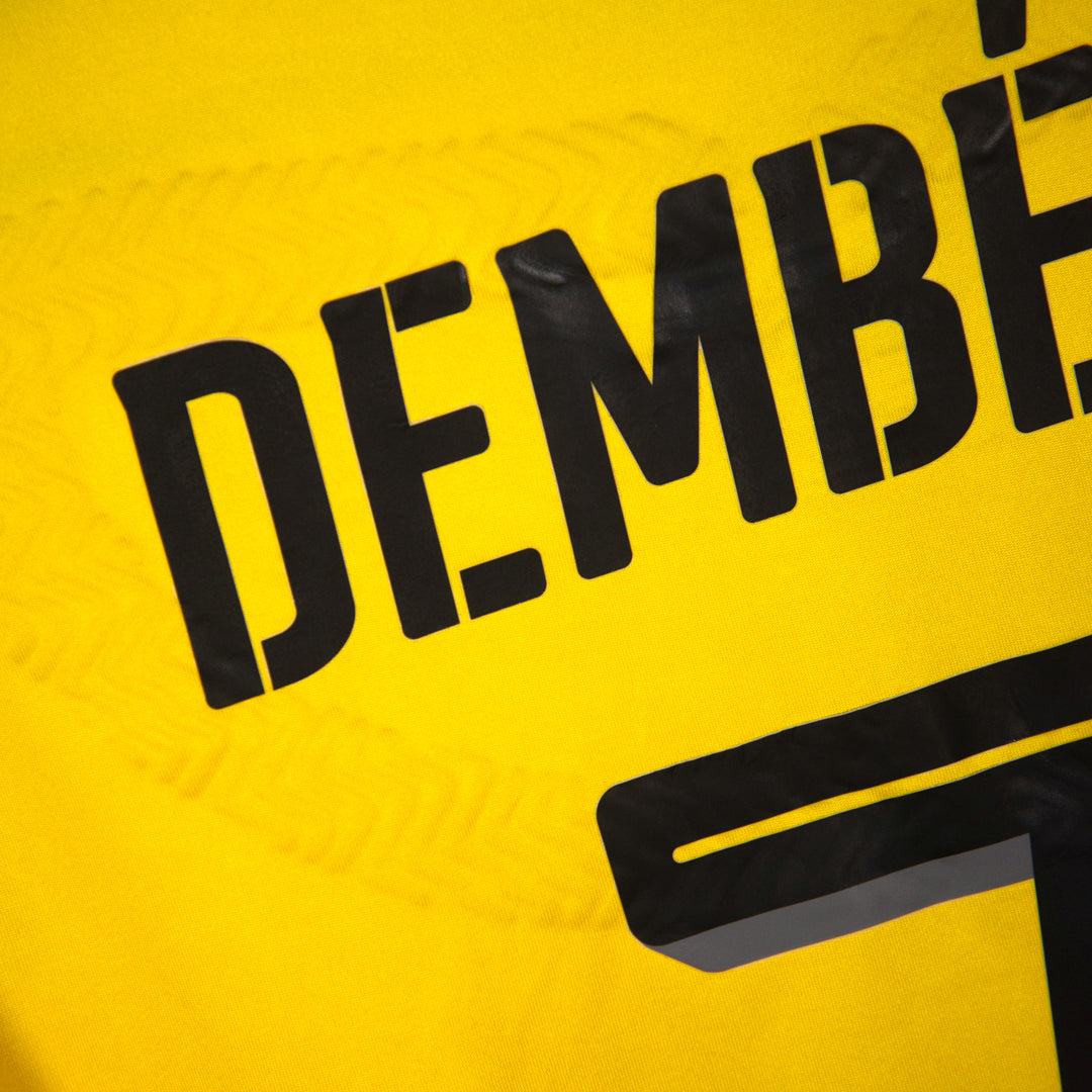 2016-2017 Borussia Dortmund Puma Match Issue Home Shirt #7 Dembele - Marketplace