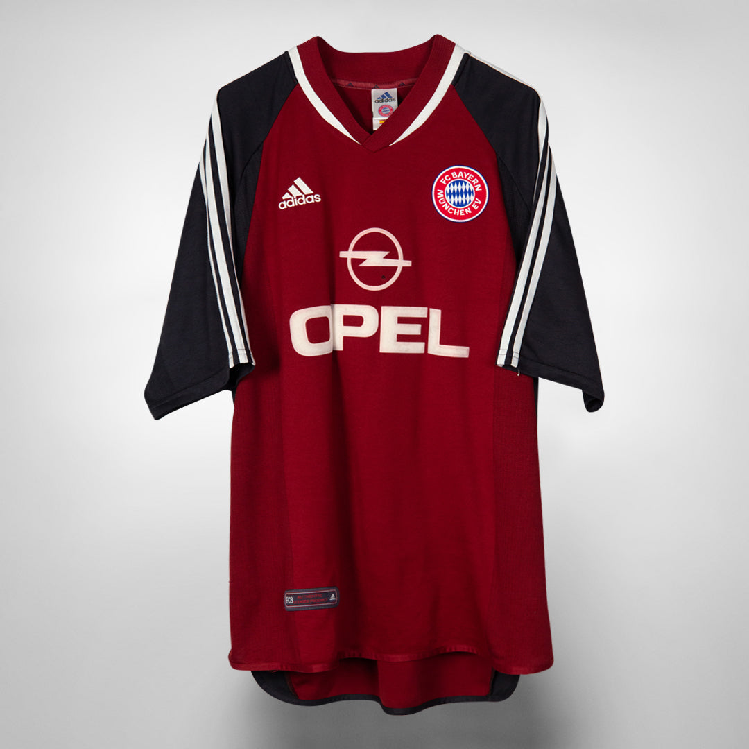 2001-2002 Bayern Munich Adidas Home Shirt - Marketplace
