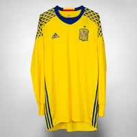 2016-2017 Spain Adidas Player Spec Goalkeeper Shirt BNWT - Marketplace