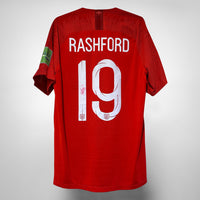 2018 England Nike Player Spec Away Shirt #19 Rashford - Marketplace