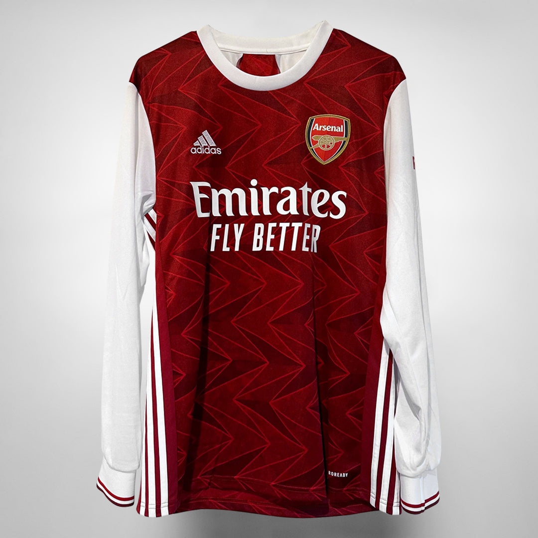2020-2021 Arsenal Adidas Long Sleeve Home Shirt - Marketplace
