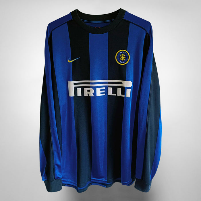 1999-2000 Inter Milan Nike Player Spec Home Shirt #10 Baggio - Marketplace