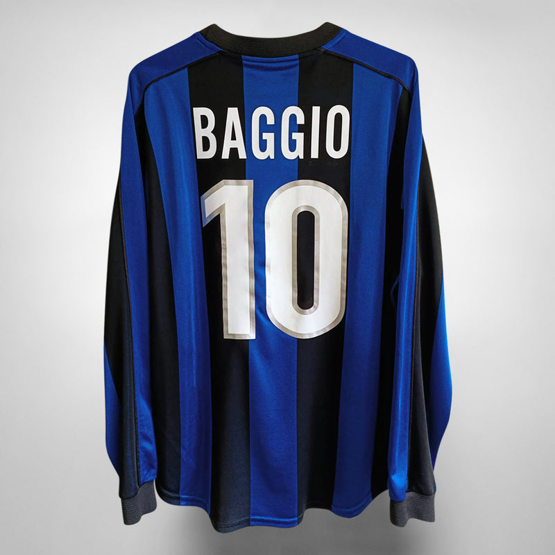 1999-2000 Inter Milan Nike Player Spec Home Shirt #10 Baggio - Marketplace