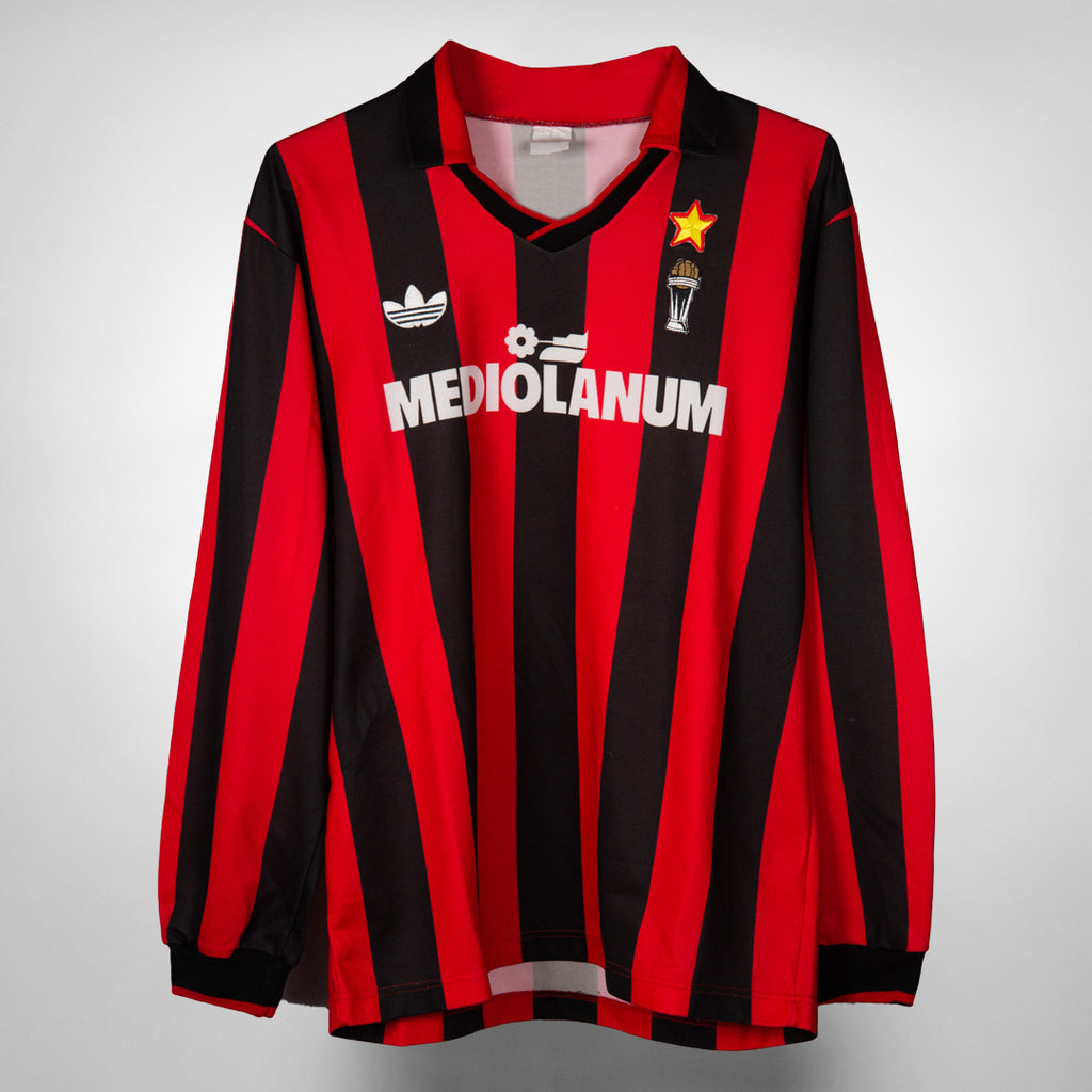 Football shirt soccer FC Italy AC Milan Home 1991/1992 Adidas