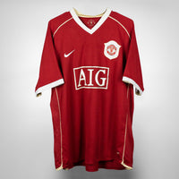2006-2007 Manchester United Nike Home Shirt #8 Wayne Rooney