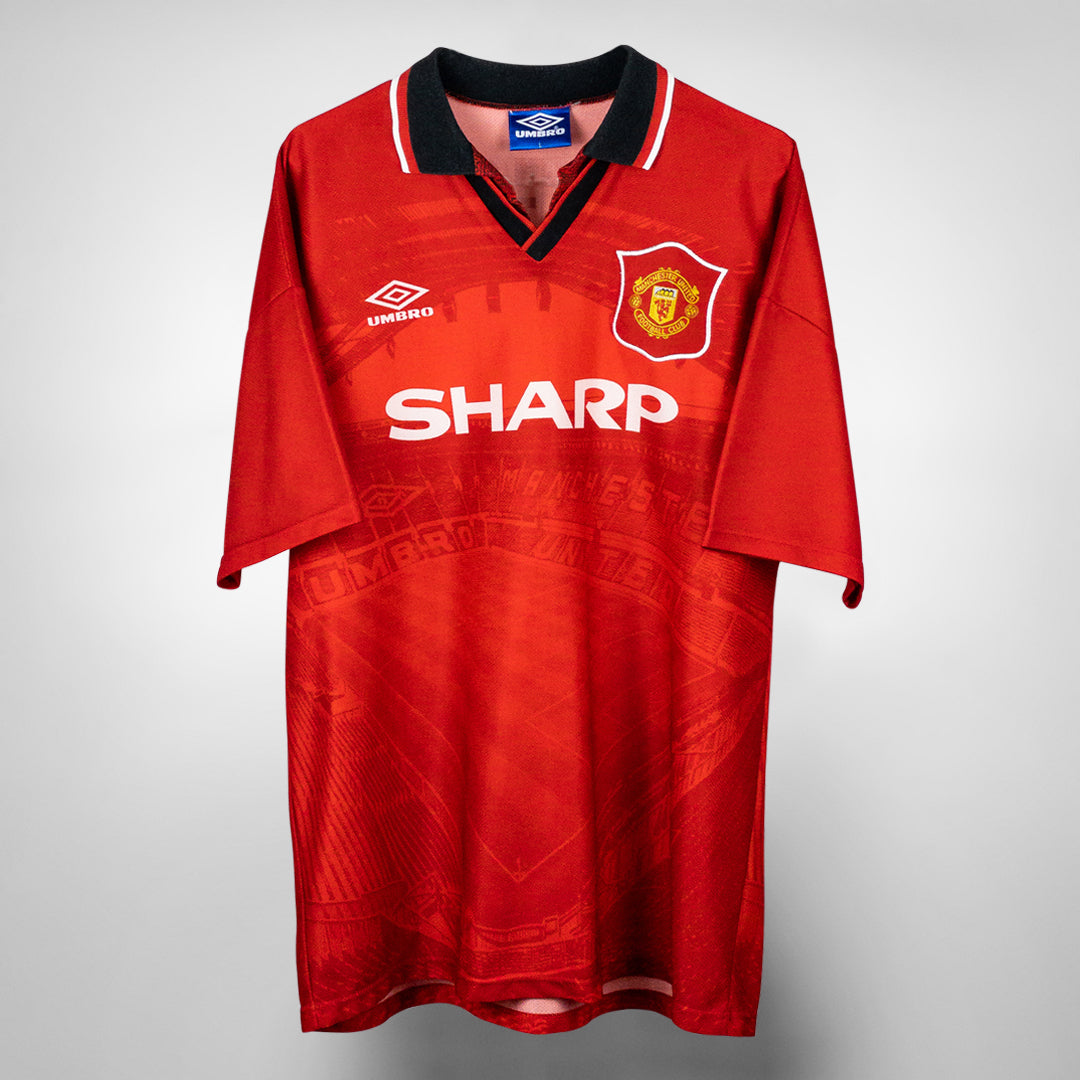 1994-1995 Manchester United Umbro Home Shirt #11 Ryan Giggs