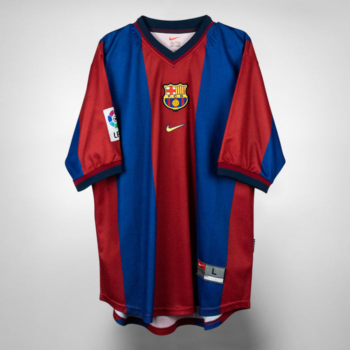 1998-1999 FC Barcelona Nike Home Shirt (L)