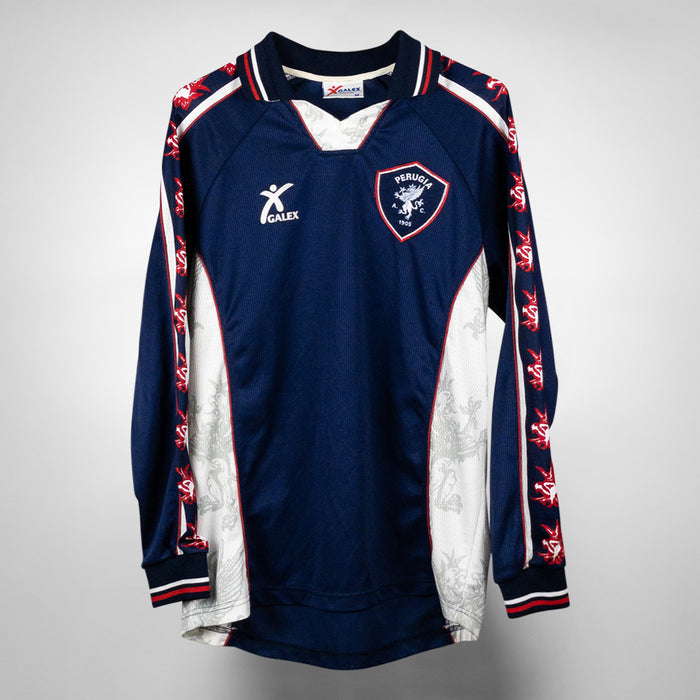 1999-2000 Perugia Galex Long Sleeve Away Shirt