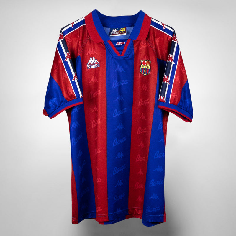 1995-1997 FC Barcelona Kappa Home Shirt