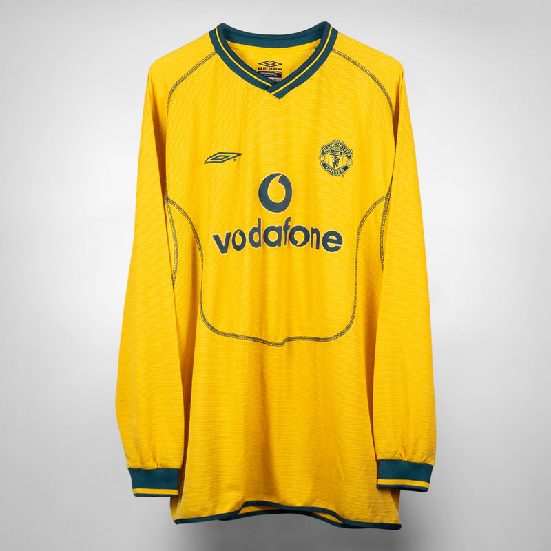 2000-2001 Manchester United Umbro Goalkeeper Shirt