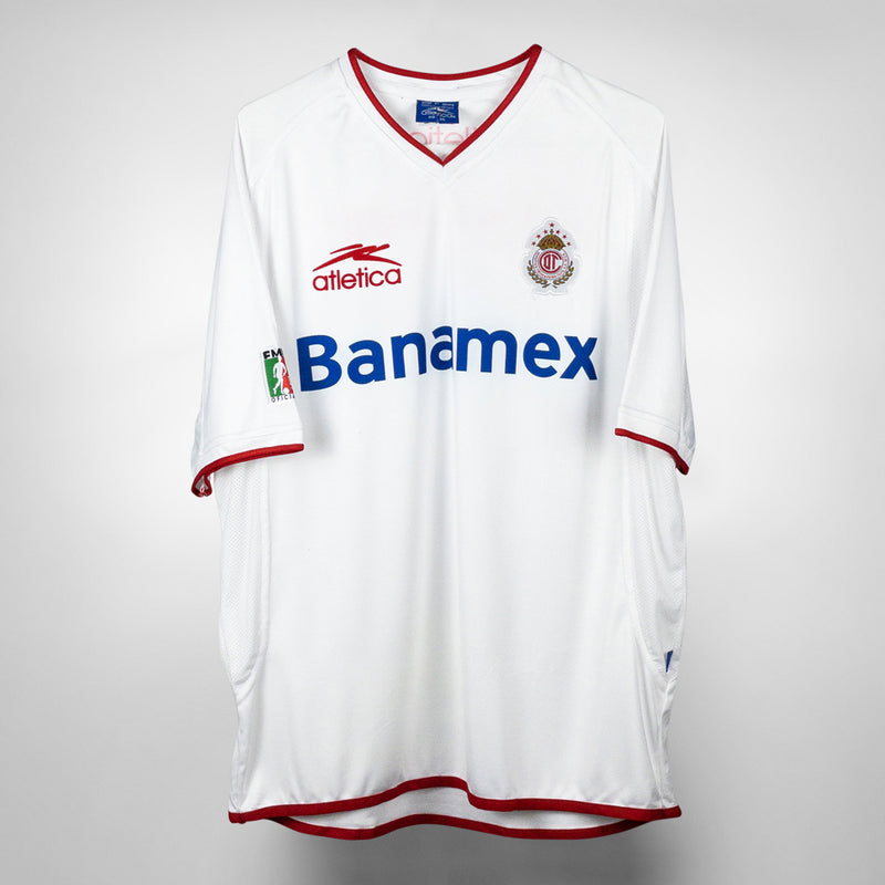 2002-2003 Deportivo Toluca F.C. Atletica Away Shirt