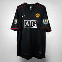 2007-2008 Manchester United Nike Away Shirt #32 Carlos Tevez