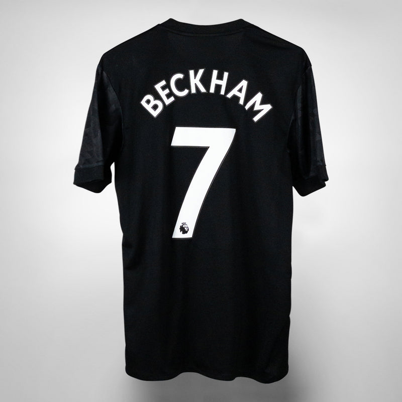 2017-2018 Manchester United Adidas Away Shirt #7 David Beckham