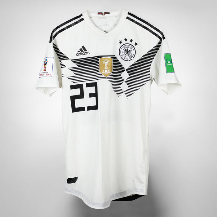 2018-2019 Germany Adidas Home Shirt #23 Mario Gomez