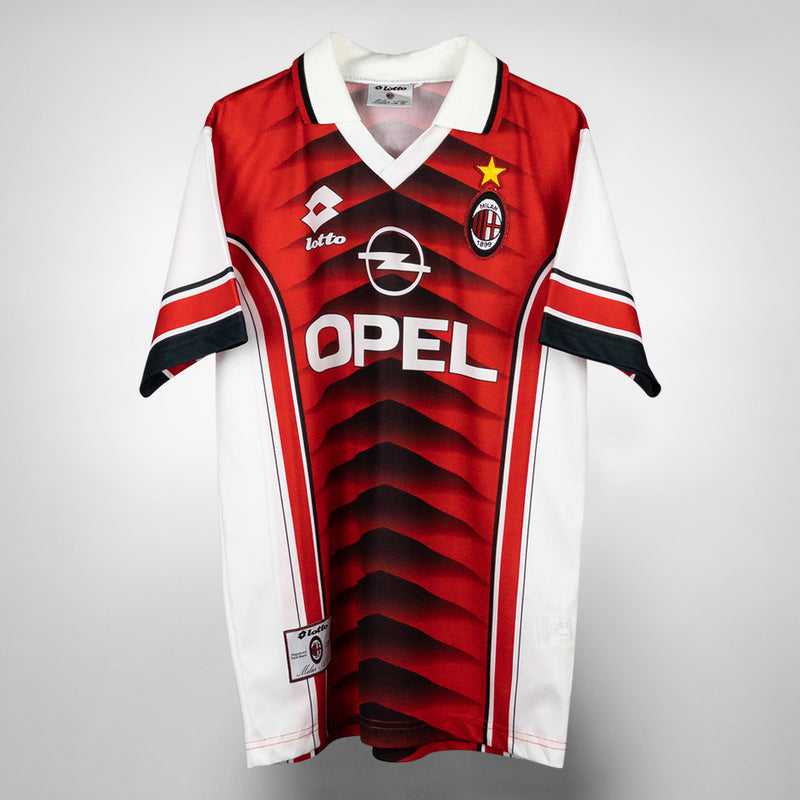 1997-1998 AC Milan Lotto Training Shirt