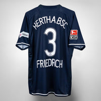 2007-2008 Hertha BSC Berlin Nike Home Shirt #3 Arne Friedrich