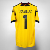 2012-2013 Spain Adidas Goalkeeper #1 Iker Casillas