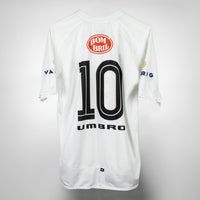 2002-2003 Santos Umbro Home Shirt #10 Diego