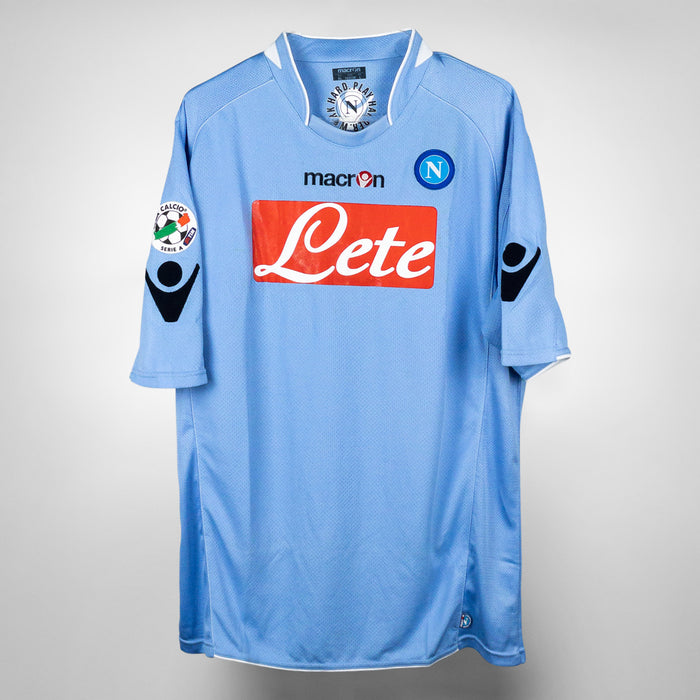 2009-2010 Napoli Macron Home Shirt