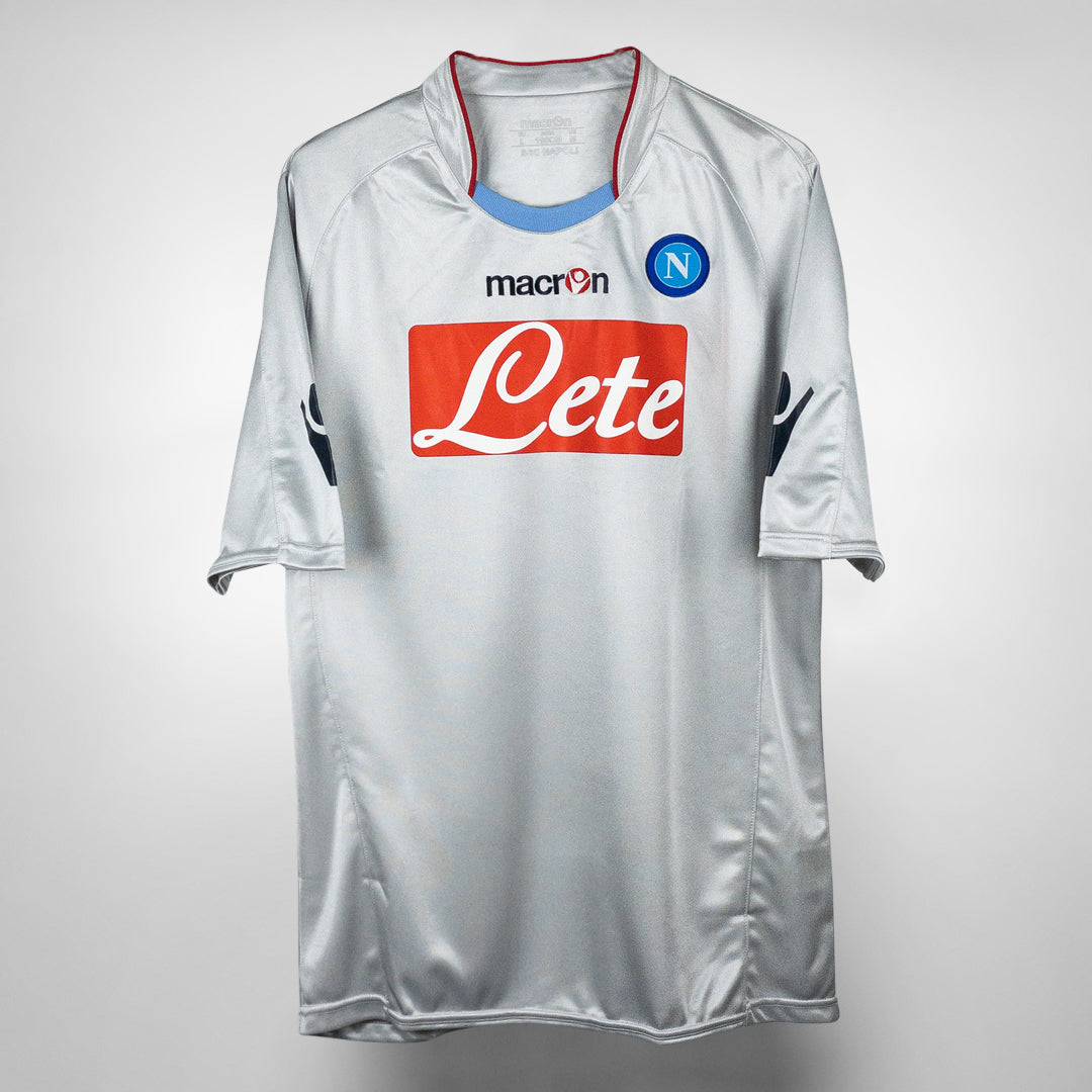 2009-2010 Napoli Macron Away Shirt (M)