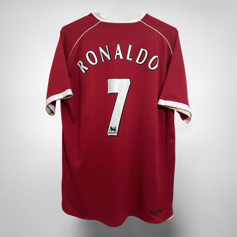 2006-2007 Manchester United Nike Home Shirt #7 Cristiano Ronaldo - Marketplace